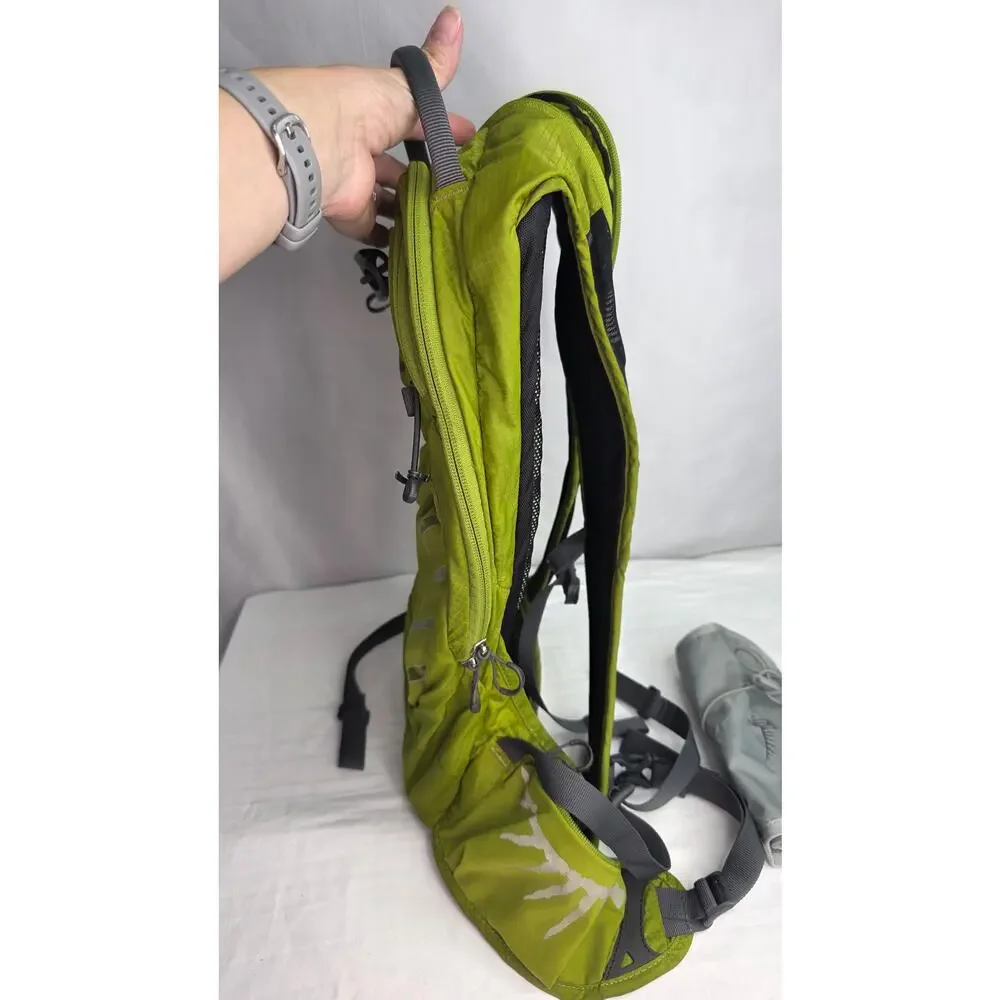 Osprey Raptor 6 Hydration Backpack Green Hiking Cycling Day Pack NO Bladder